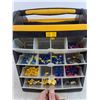 Image 3 : Plastic Hardware Organizer 11" x 14" x 6", Nuts, Electrical Couplers