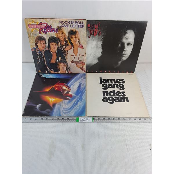 (4) Records-Paul Janz,James Gang,ZZ Top and Bay City Rollers
