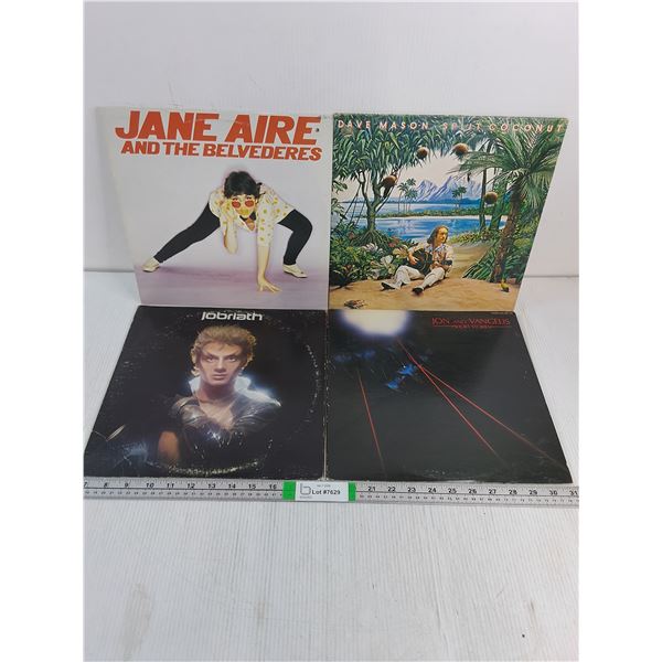 (4) Records-Jane Aire,Dave Mason,Jobriath and Jon &Vangelis