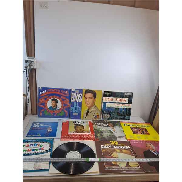 (11) Records- Elvis, Richmond High, Little Drummer Boy,  Charley's Best,  Frankie Yankovic, Misc