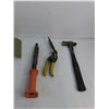 Image 4 : Tape Measure Reel, Hammer, Hose Reel Bracket, Misc