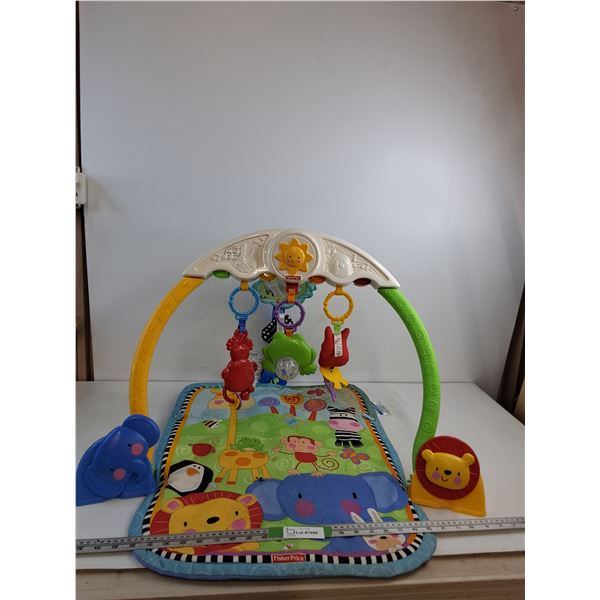 Fisher-Price Discover 'n Grow Tracking Lights Musical Gym 19" (as is) -PICK UP