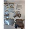 Image 2 : Embossed Metal Hanging Decor-Trucks, Butterflies, Arrow, Misc.
