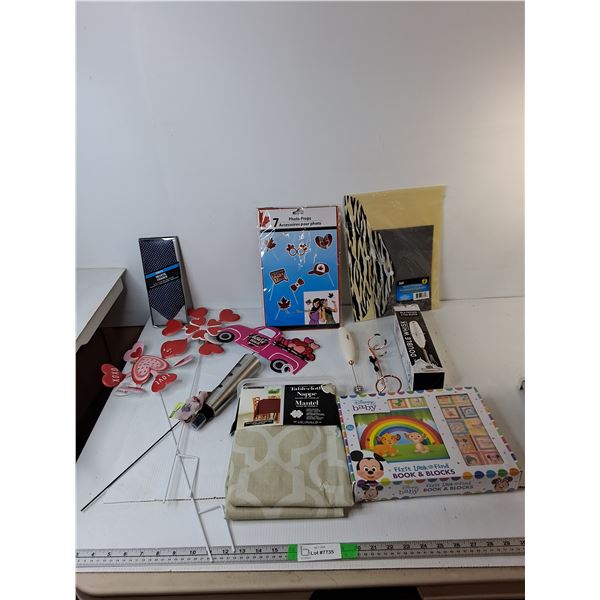 Valentine's Day Stakes Up to 24", Disney Wood Blocks, Milk Frother/Egg Beater- Requires Batteries, M