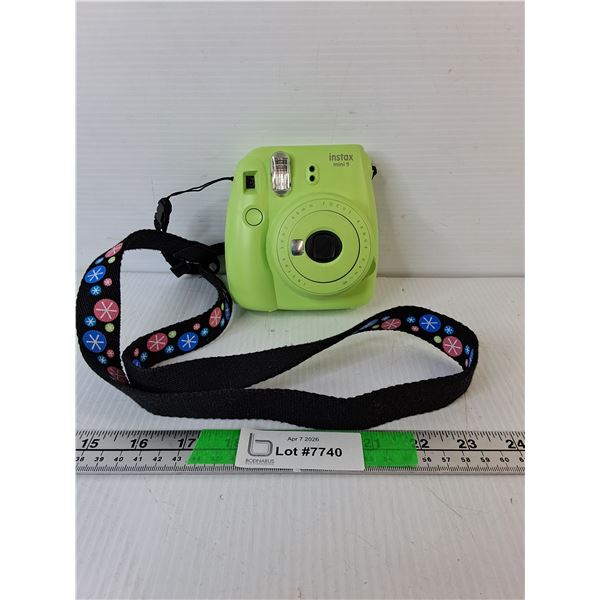 Fujifilm Instax Mini 9 Camera- Powers On