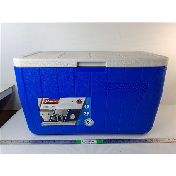 Coleman 48 Quart Chest Cooler 23.5" x 13" x 14"- PICK UP