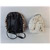 Image 2 : (2) Mini Backpacks- Justice & Ardene