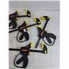 Image 3 : (4)  Ezgri Bar Clamps 16" & 10"