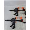 Image 2 : (4) 6" Ratcheting Bar Clamps