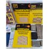 Image 4 : Sanding Blocks, Assorted Sandpaper, Door Mortise Kit