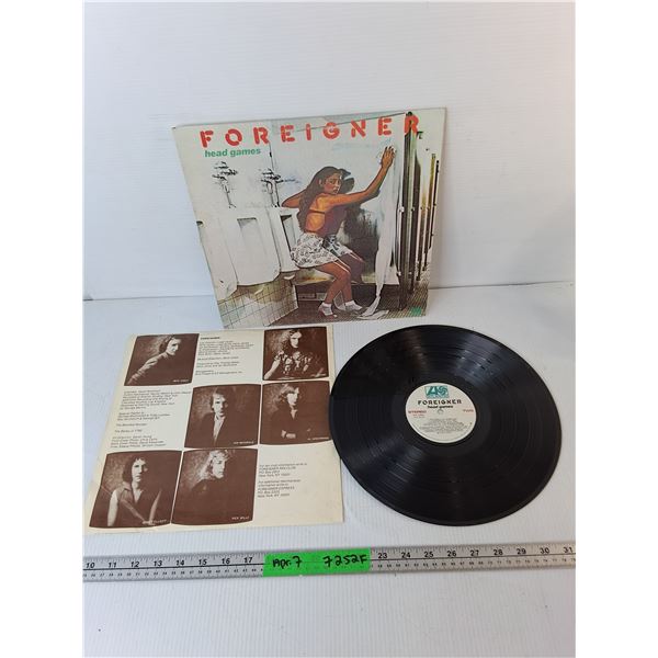 Foreigner Album- Head Games