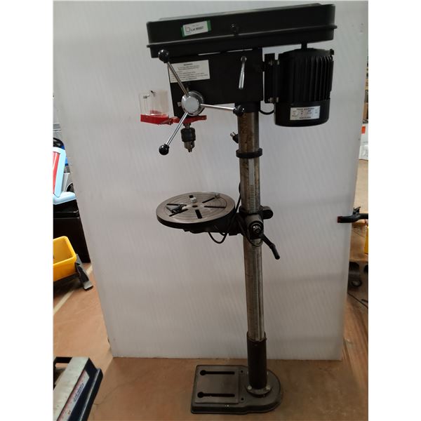 *Powerfist 16 Speed Floor Drill Press, Powers On. Pickup Only
