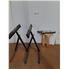 Image 1 : *Pair of Adjustable Support Roller Stands, Material Rollers. Pickup Only