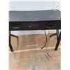Image 7 : *Black Gaming Desk. Measurements in Photos, Not Tested, As Is. Pickup Only