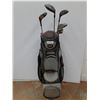 Image 1 : *Snake Eyes Golf Bag with Various Golf Club Sizes and Golf Balls. Pickup Only