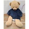 Image 2 : *Big Stuffed Teddy Bear with Clothing, Hula Hoop. Pickup Only