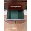Image 8 : *Vintage Jewelry Holder with Multiple Compartments with Accessories,  Measurements in Photos-PU