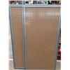 Image 2 : *(3)Peg Board Store Display(59 x 26.5") with Hooks. Pickup Only
