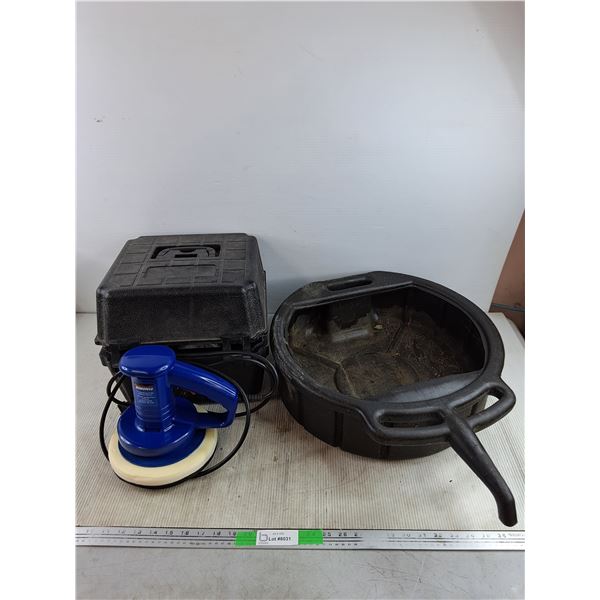 Simoniz 8" Random Orbit Polisher - Powers On, As Is, Large Oil Pan -PICK UP ONLY