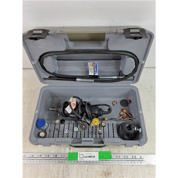 Dremel Rotary Tool - Powers On, As Is, Flexible Shaft & Accessories