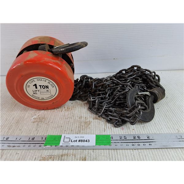 1 Ton HS Type Chain Block