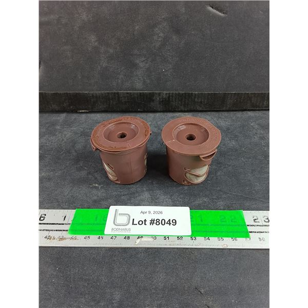 (2) Reusable Keurig Coffee Pods