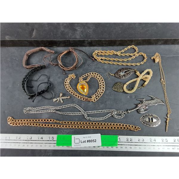 Bracelets, Necklaces, Earrings