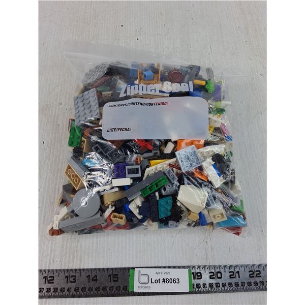 Bag of Assorted Lego Pieces