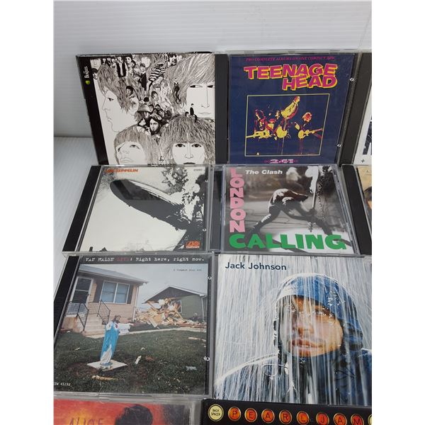 Assorted CDs - Guns & Roses, Alice in Chains, The Kink