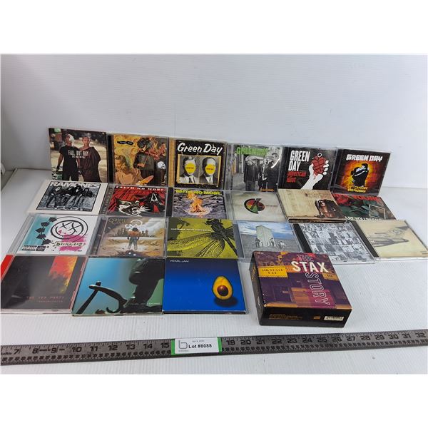 Assorted CDs- Green Day, The Tea Party, Pearl Jam