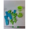Image 1 : Tupperware Storage Bowls with Lids & Popsicle Makers