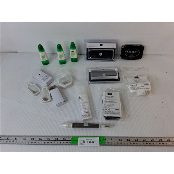 Stamp Accessories- Glue, Paint, Spritzers, Misc.