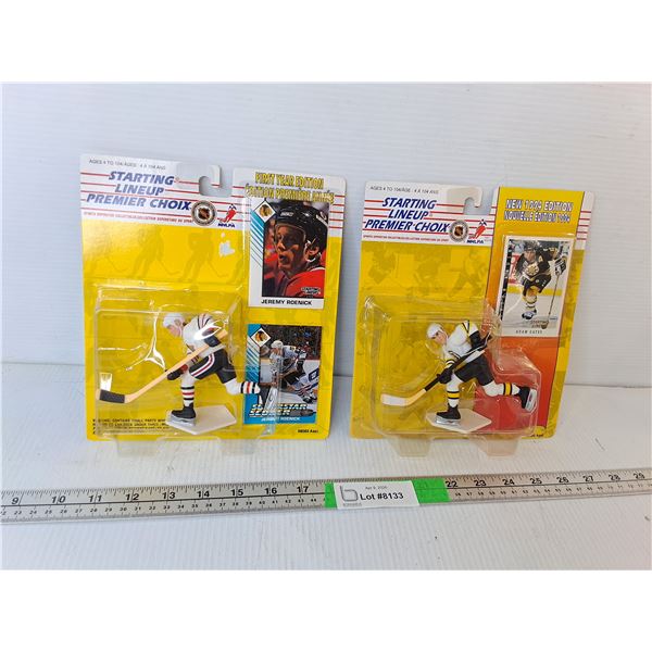 Jeremy Roenick & Adam Oates Hockey Figurines- Sealed