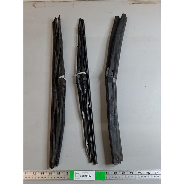 (3) Pairs of Wiper Blades- As Is, Approx. 22", Pickup Preferred