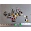 Image 1 : Master Lock, Brinks & Chinrose Padlocks with Keys