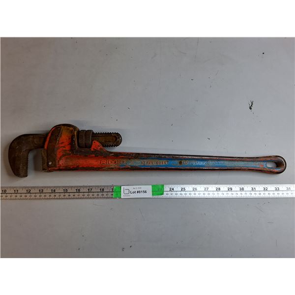 Ridgid 24" Pipe Wrench-Pickup Preferred
