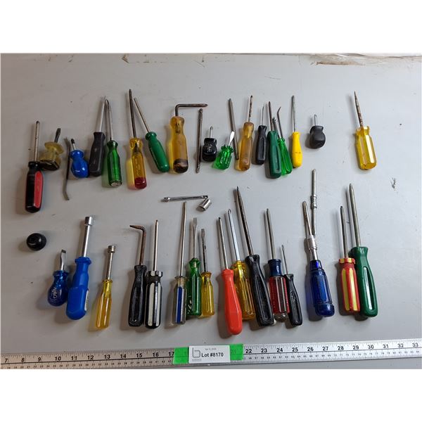 Nut Driver, Cotter Pin Puller, Screwdrivers
