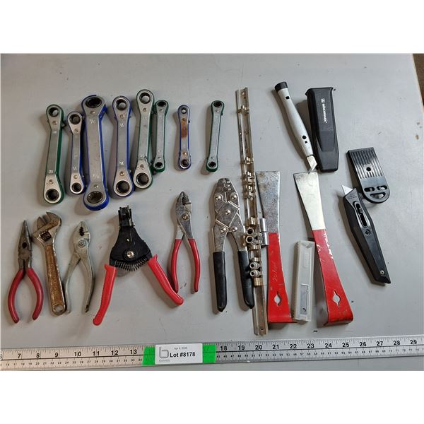 Pliers, Wrenches, Coaxial Cable Crimping Tool, Misc.