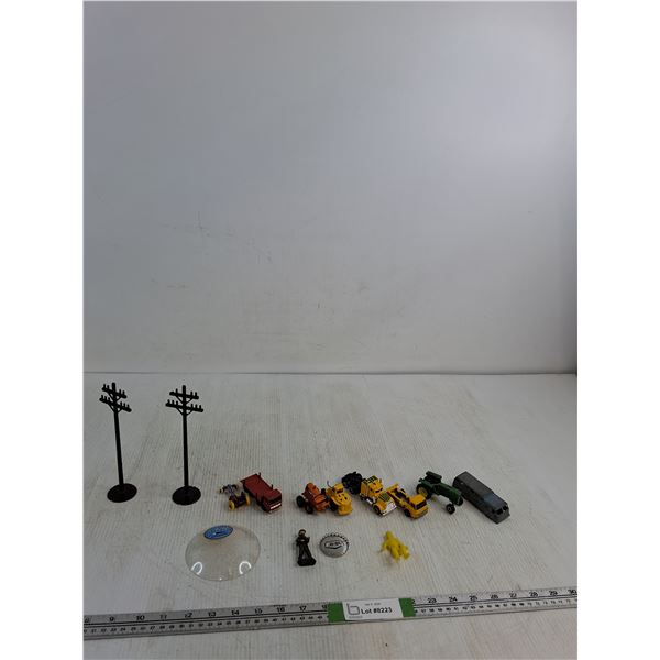 Toy "Dinkie Cars",  Various Toy Figurines, Misc