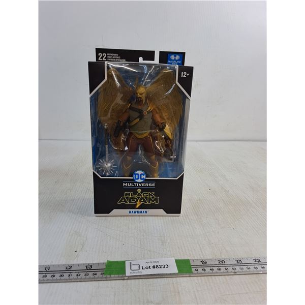 Multiverse Black Adam Hawkman Figurine ( as is)