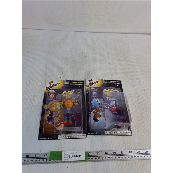 1st Edition Cosmic Kids Collection Figurines & Activity Books
