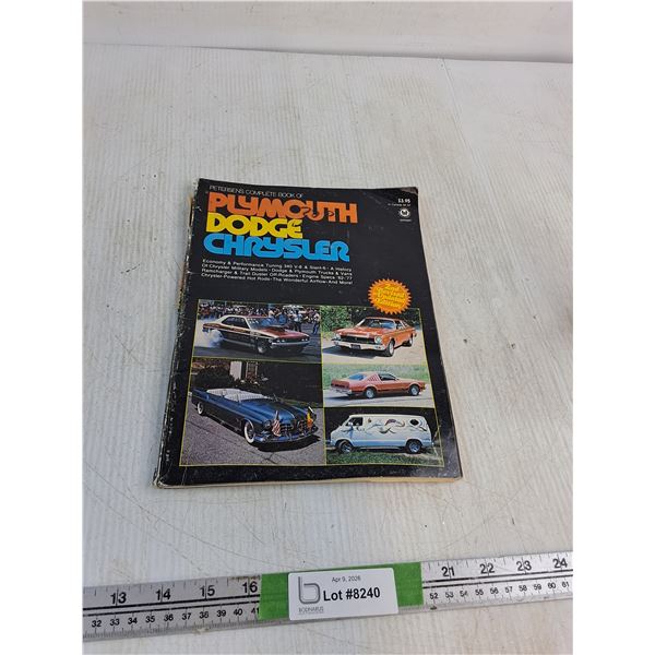 Plymouth Dodge Chrysler Book
