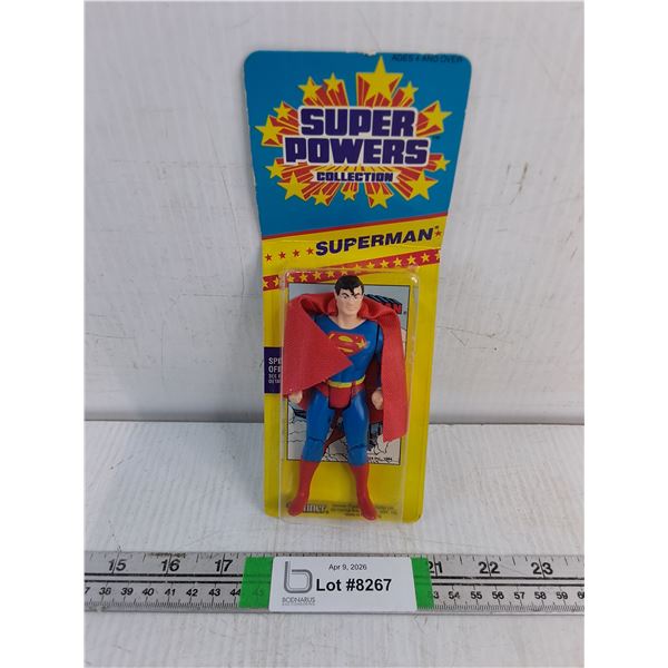 Vintage Kenner Super Powers Collection Superman Action Figure (NIB)