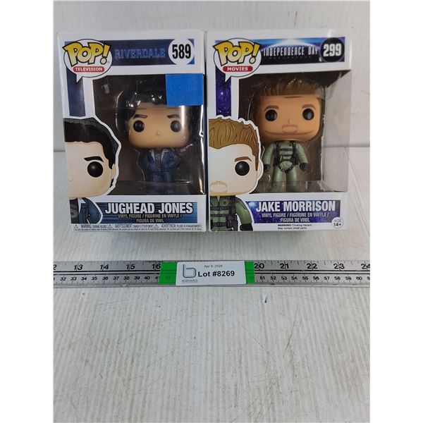 (2) POP Figurines-Jughead Jones and Jake Morrison (NIB)