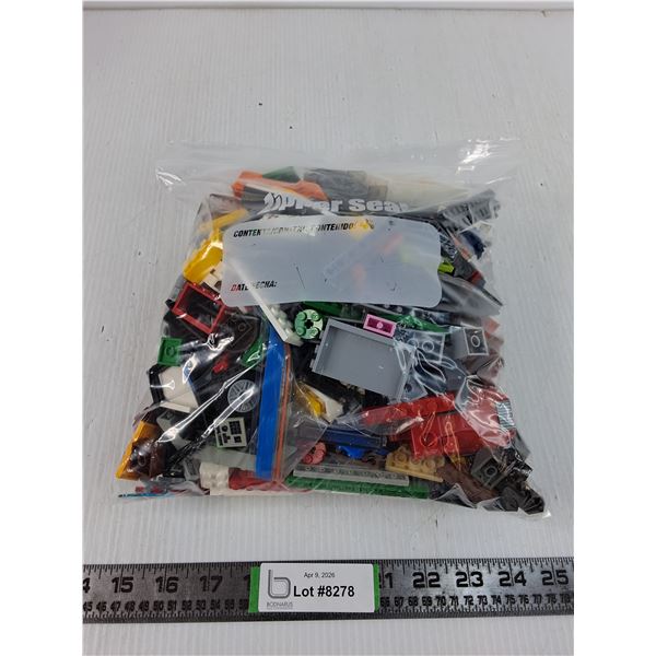 Bag of Assorted Lego Pieces