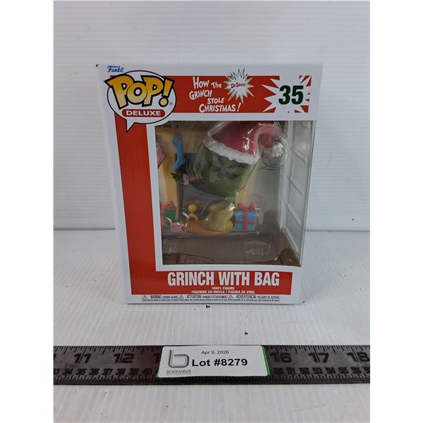 Pop! Deluxe Figurine - Grinch w/ Bags