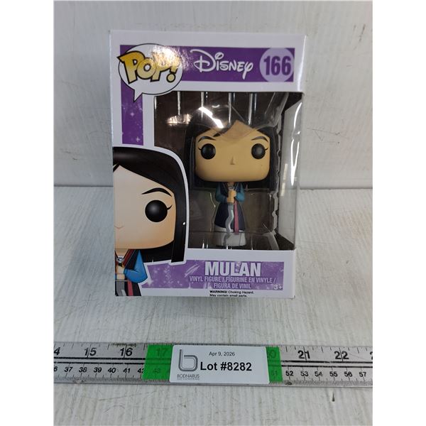 (1) POP Figurine- Mulan (NIB)