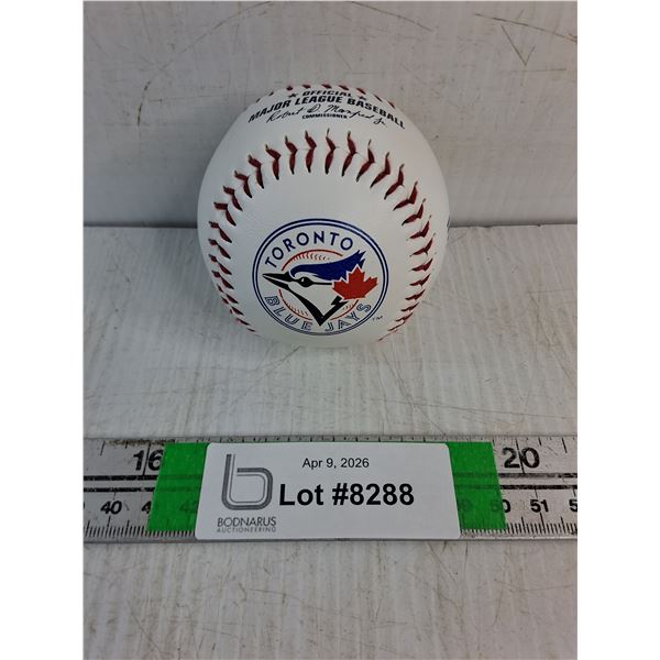 Official MLB Baseball with Toronto Blue Jays Logo