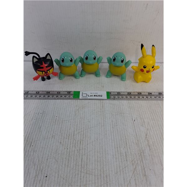 (5) McDonalds Happy Meal Toy Figurines