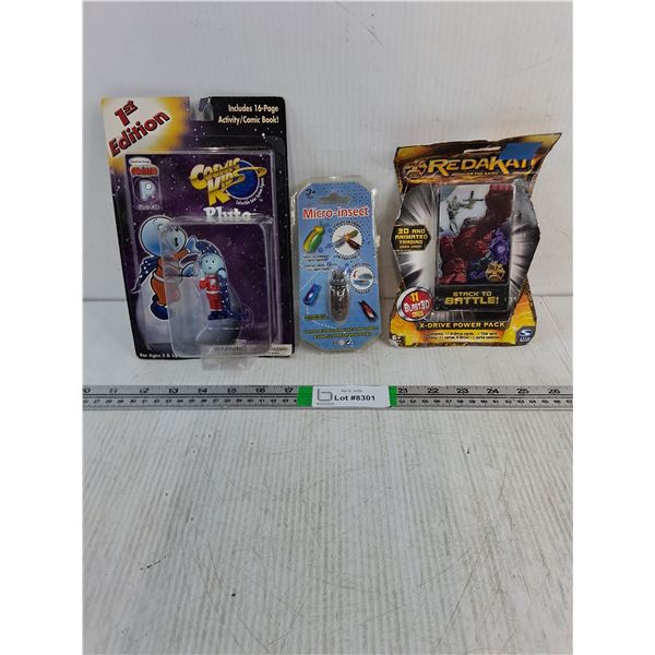 Redakai Cards,Cosmic Kids Figurine and Micro-Insect